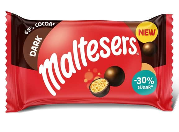 A dark chocolate version of Maltesers will launch later this month (Photo: Mars Wrigley)