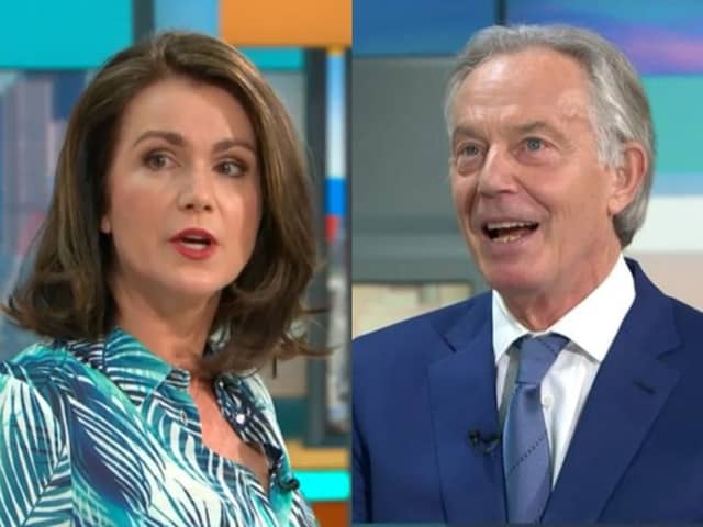 Susanna Reid grilled Tony Blair on the Iraq War (ITV)