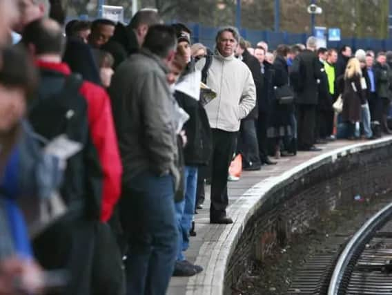 Commuters are experiencing rail delays today.