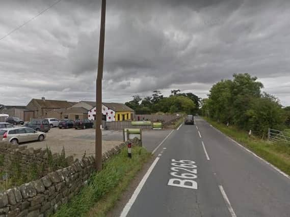 The crash happened near G&T's Ice Cream at Risplith. Picture: Google