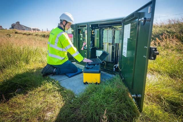 Broadband in rural Scotland