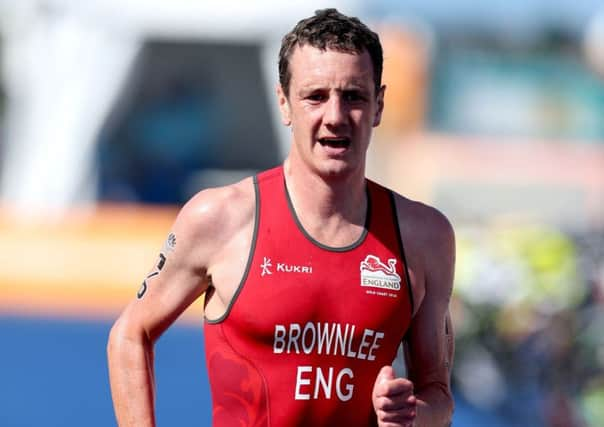 Alistair Brownlee: Injured.