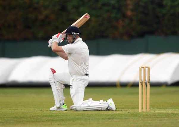 Top scorer: 
Hanging Heaton's Nick Connolly hits four runs in his 35 but they still lost to Pudsey St Lawrence. Picture: Jonathan Gawthorpe