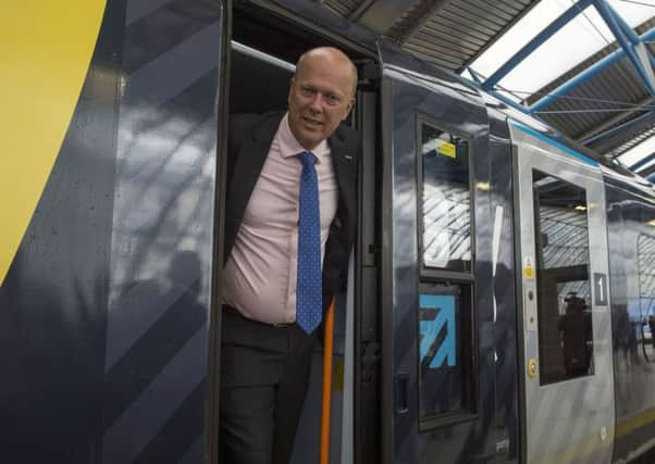 Transport Secretary Chris Grayling.