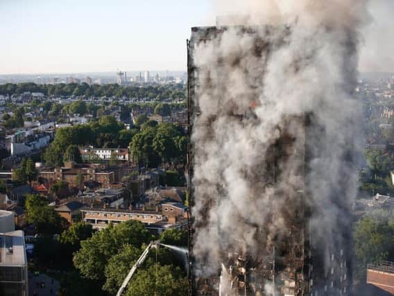 The fire at Grenfell Tower