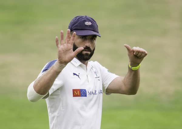 Yorkshire's Liam Plunkett.