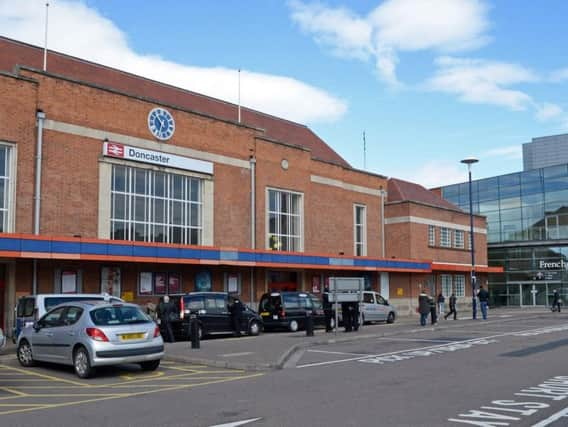 Doncaster Railway station.