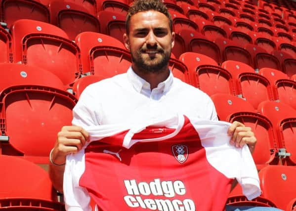 New Rotherham signing Clark Robertson