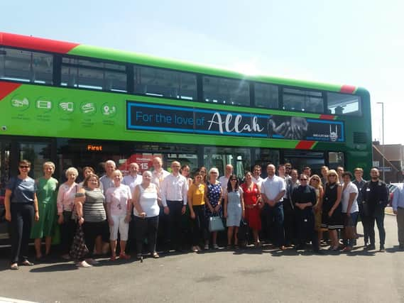 Ready to board First Leeds tour bus