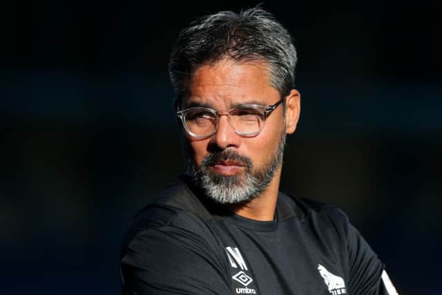 Huddersfield Town manager David Wagnerat last night's pre-season friendly at Bury (Picture: Simon Cooper/PA Wire).