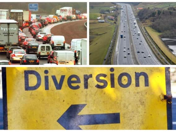 Roadworks in Yorkshire over the coming week