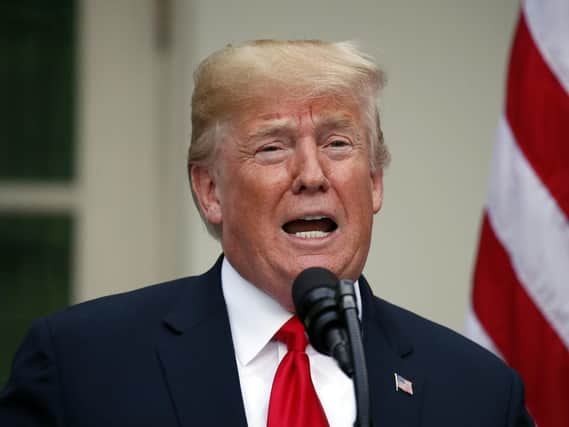 President Donald Trump in Washington. (AP Photo/Alex Brandon)