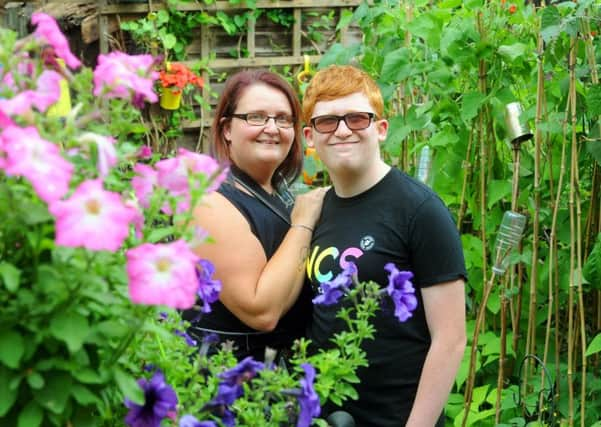 Bradley Smith with his mother Ellie.