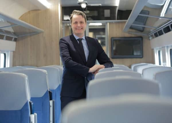 TransPennine Express managing director Leo Goodwin.