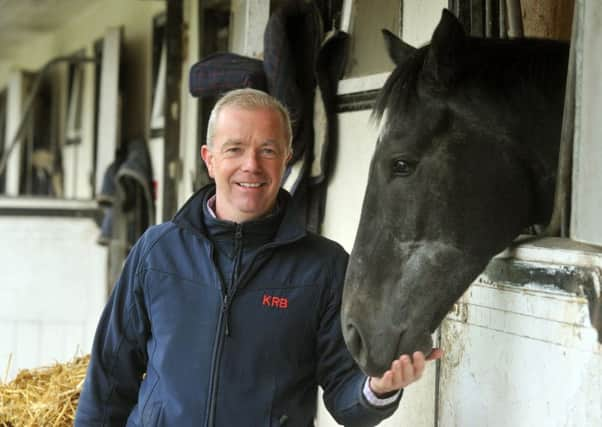 Trainer Karl Burke.