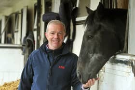 Trainer Karl Burke.