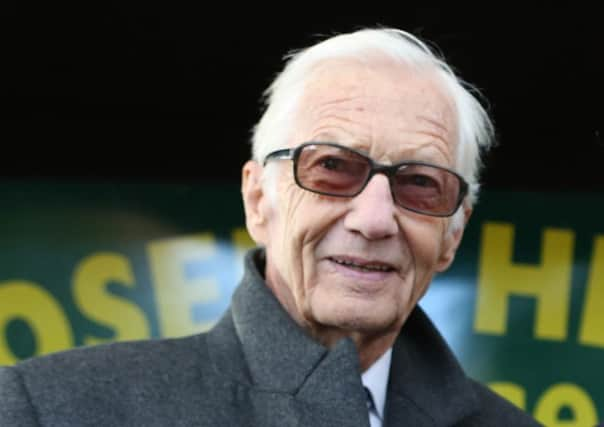 Lester Piggott: At Haydock today.