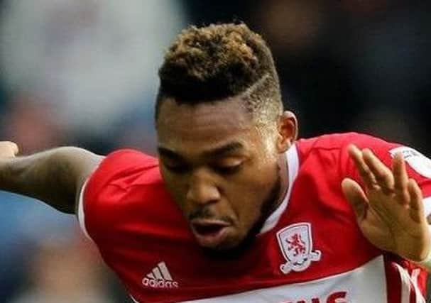 Britt Assombalonga: Netted winner.