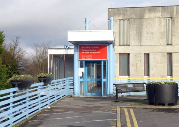 The Accident and Emergency Department at  Huddersfield Royal Infirmary