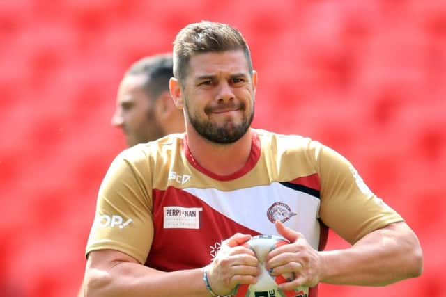 Catalan Dragons' Captain Remi Casty during the captain's run at Wembley. Picture: Adam Davy/PA