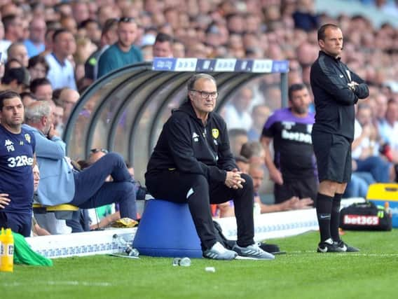 Leeds United head coach Marcelo Bielsa.