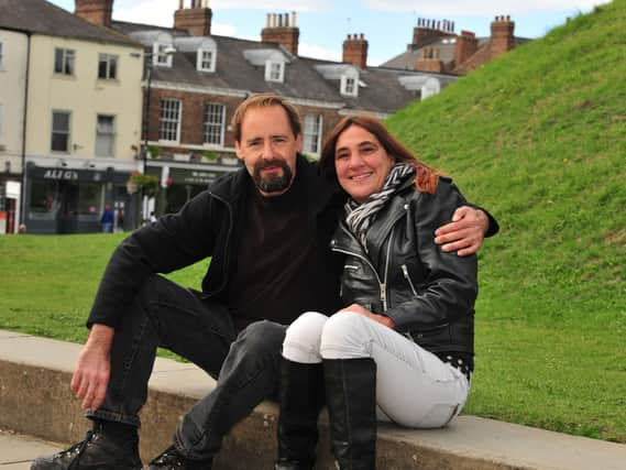 Tony Carson and Sue Rimington.