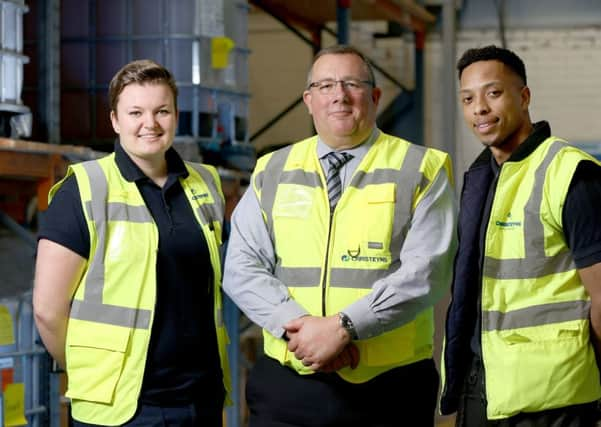 Picture: Lorne Campbell / Guzelian
The launch of the Bradford Manufacturing Week held at Christeyns in Bradford, West Orksire.
PICTURE TAKEN ON MONDAY 16 APRIL  2018