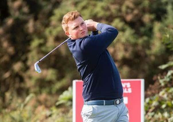 Rotherham's Lewis Hollingworth in action for Yorkshire against Lincolnshire.