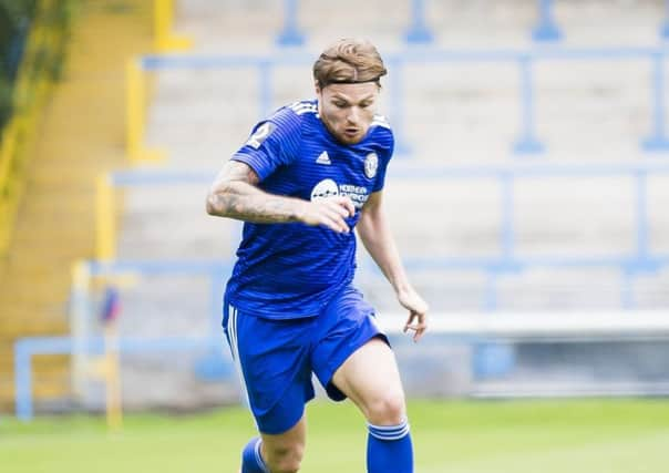 LATE LEVELLER: FC Halifax Town's  Jordan Preston