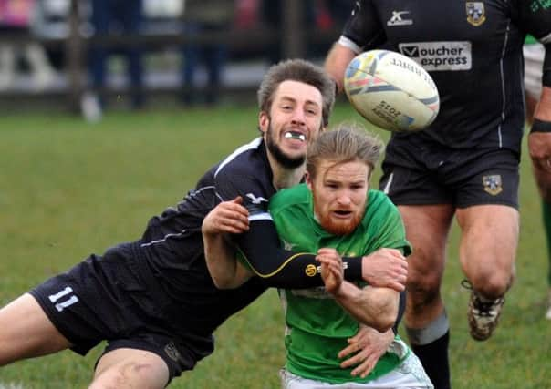 TRY SCORER: Otley's Paul Petchey