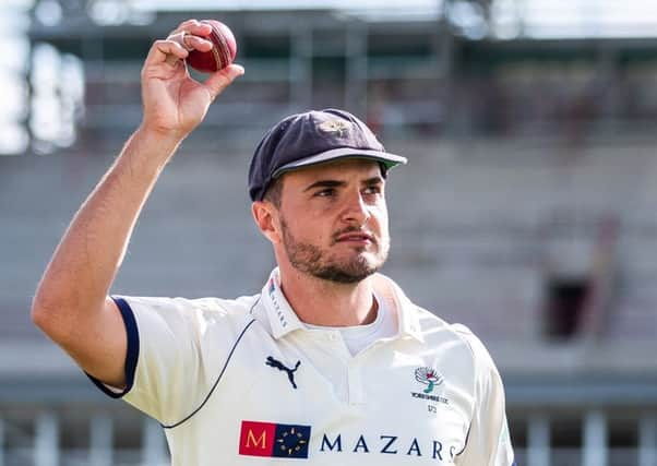 Jack Brooks signed off his stay with Yorkshire in some style (Pictures: SWPix.com)