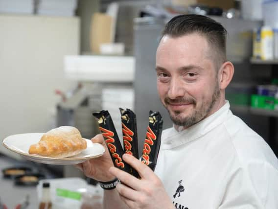 The genius behind the deep fried Mars bar calzone pizza