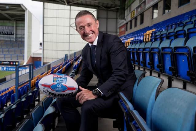 Man on a mission: Super League chief executive Robert Elstone.