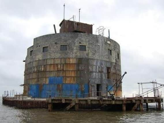 The Haile Sand Fort is situated around the low water mark between Cleethorpes and Humberston on the Lincolnshire coast, around an hour and a half drive from Leeds.