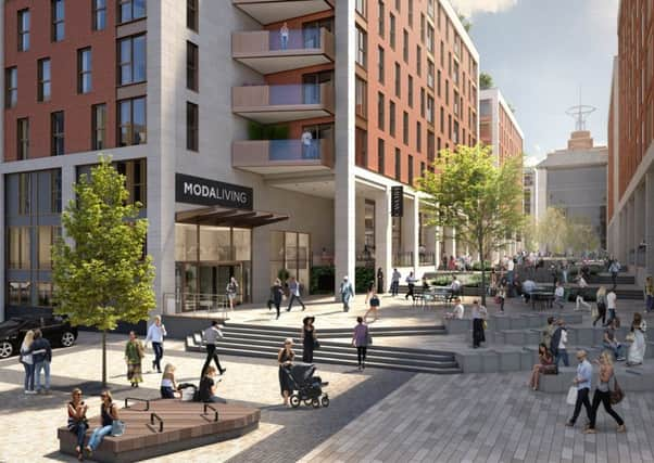 Apartments designed specifically for rent, office space, hotels, student accommodation and car parking are all part of the initial phase of plans being put forward by Caddick Developments to transform the six-acre Quarry Hill site in central Leeds.