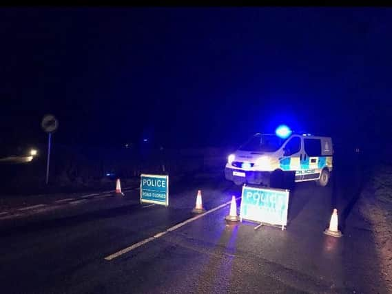 Driffield Fire Station shared this photo on Twitter of the airfield crash scene