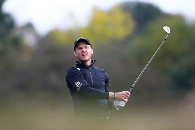 Sheffield's Danny Willett in action.