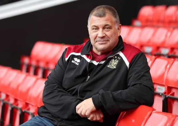 Heading off: Wigan Warriors head coach Shaun Wane.