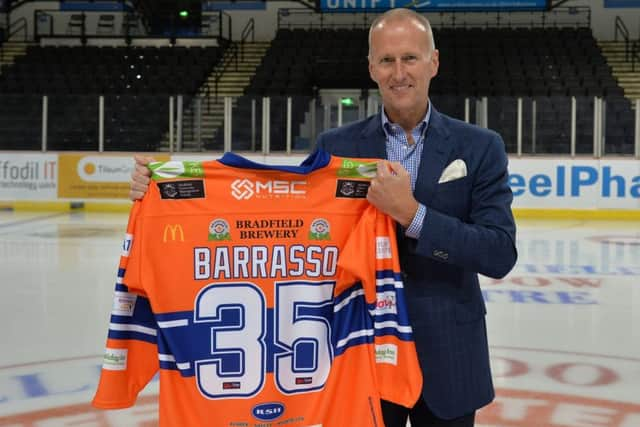 Sheffield Steelers head coach Tom Barrasso 
Picture: Dean Woolley.