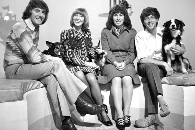 Peter Purves, Lesley Judd, Valerie Singleton and John Noakes, who are among Blue Peter's 10 longest-serving presenters.