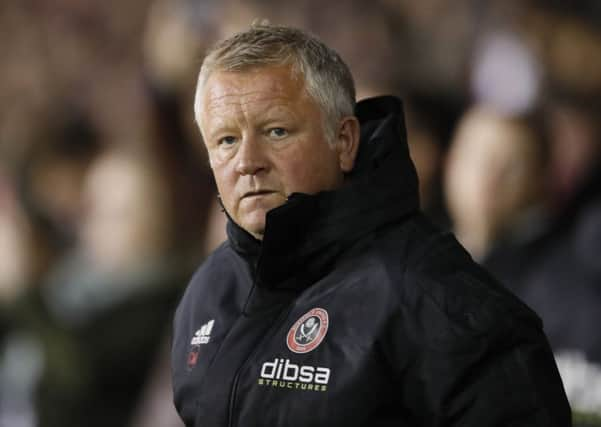 Chris Wilder : Praise for his Blades.