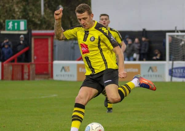 Joe Leesley. Picture: Matt Kirkham/Harrogate Town.