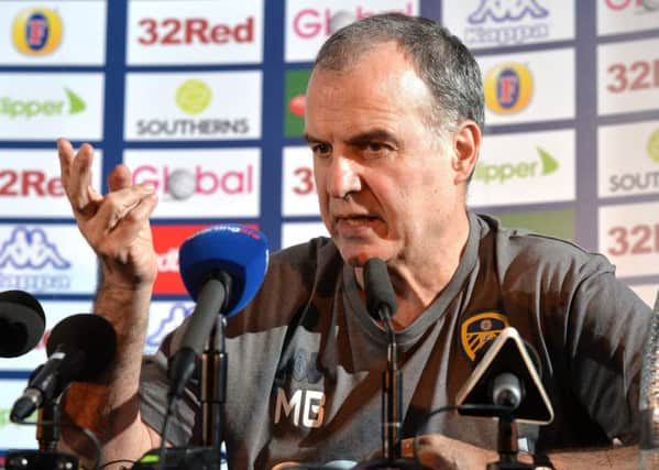 Leeds United's head coach Marcelo Bielsa (Picture: Bruce Rollinson)