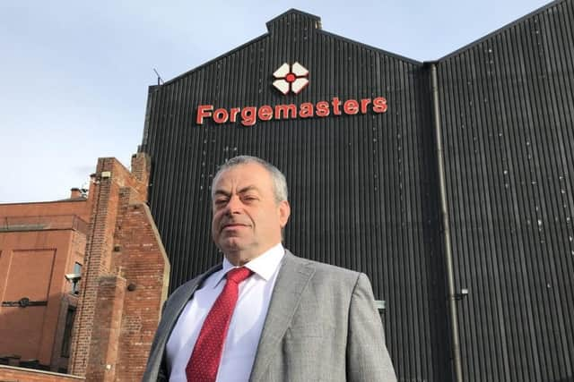 Colin Smith CBE, chairman of Sheffield Forgemasters International