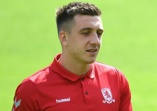 Middlesbrough's Jordan Hugill: Off the mark.