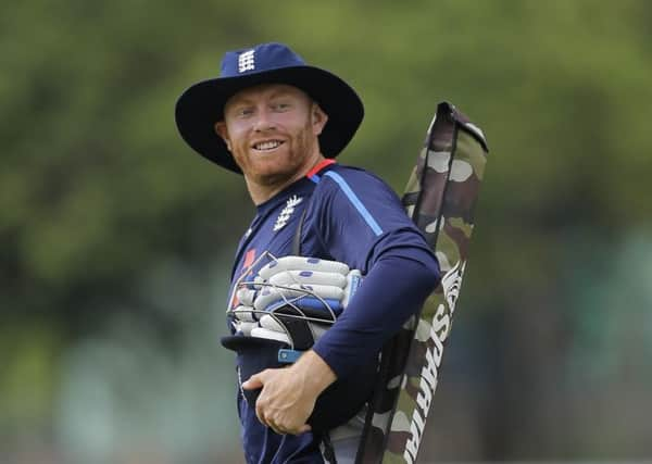 England's Jonny Bairstow.