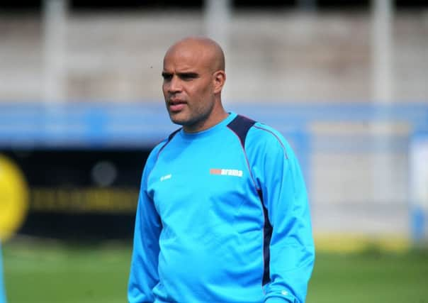 Guiseley joint manager Marcus Bignot.