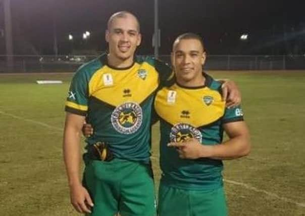 Wakefield Trinitys Ben Jones-Bishop and younger brother Aaron, who plays for Doncaster, helped Jamaica  the Reggae Warriors  win the Americas Championship.