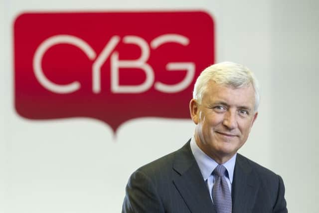 CYBG CEO David Duffy
Pic Peter Devlin