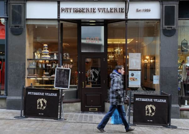 Patisserie Valerie, Leeds.  8 February 2013. Pic: Bruce Rollinson